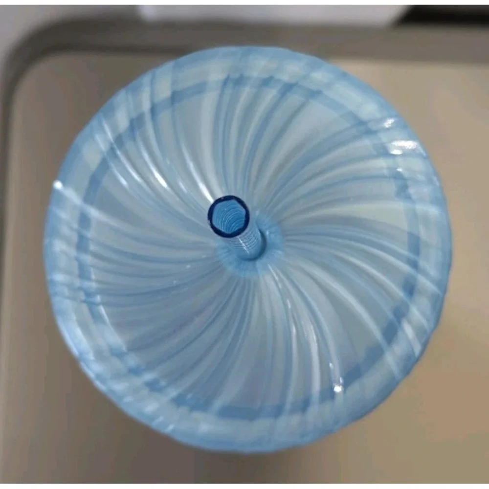 Starbucks 2024‎ Baby Blue Twist Venti Tumbler Cold Cup 24 OZ